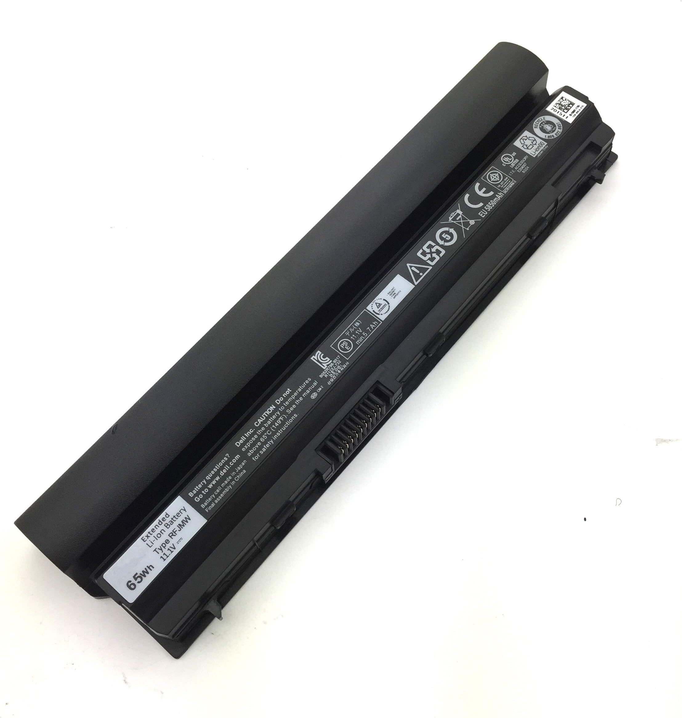 TGF 11.1V 65Wh New E6320 Laptop Battery for Dell Latitude E6320 E6220 E6230 E6320 E6330 E6430s, Compatible for FRR0G UJ499 TPHRG KJ321 k4cp5--12 Months warranty