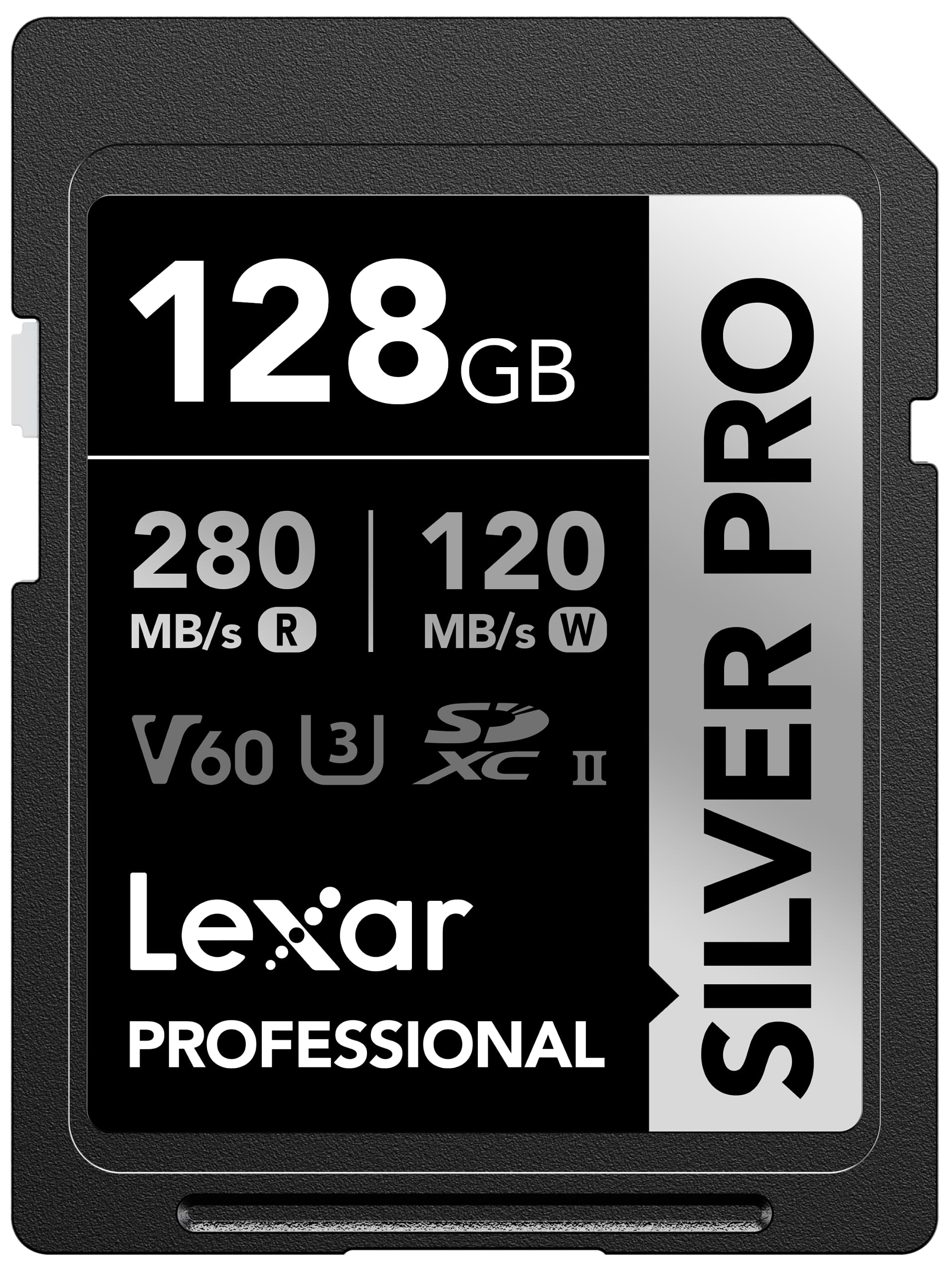 Lexar 128GB Professional SILVER PRO SD