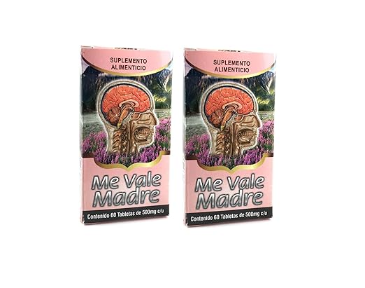 Amazon.com: 2 Cajas Me Vale Madre 60 Caps. Each Box Headache Migraine & Stress/ Dolor De Cabeza,estres: Health & Personal Care