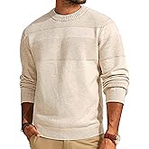 PJ PAUL JONES Mens Sweater Casual Crew Neck Pullover Textured Knit Sweaters