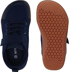 WHITIN Kids/Boys Wide Barefoot Shoes Minimalist Toe