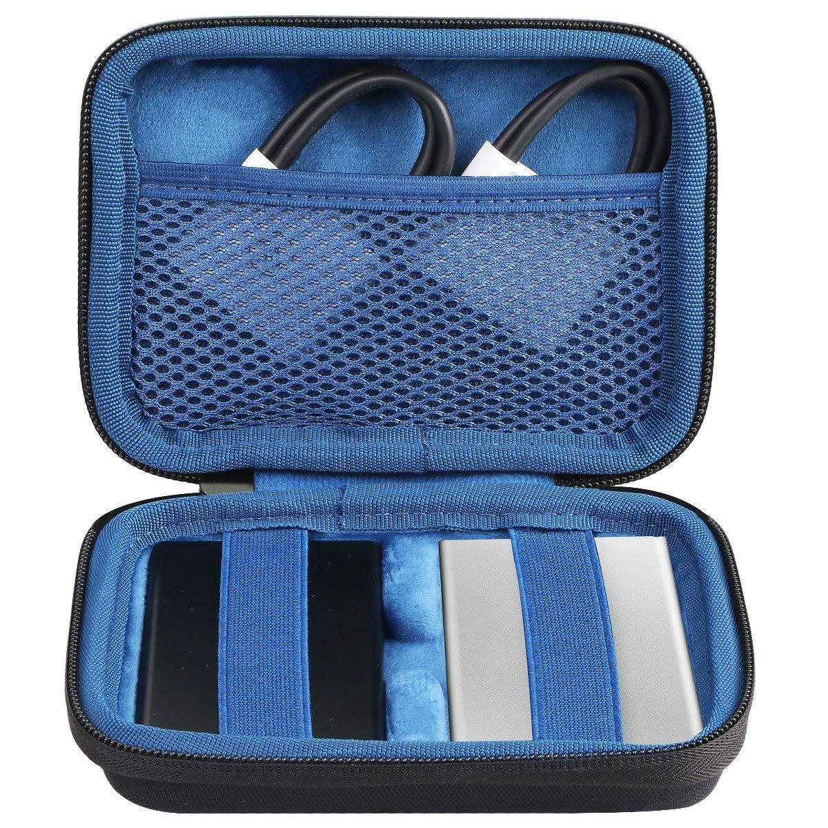 co2CREA 2-in-1 Hard travel Case for Samsung T7 Touch/ T7 Portable SSD 500GB 1TB 2TB External Solid State Drive,Case only