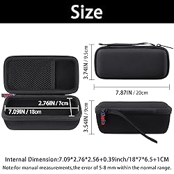 khanka Hard Travel Case Replacement for Sonos Roam