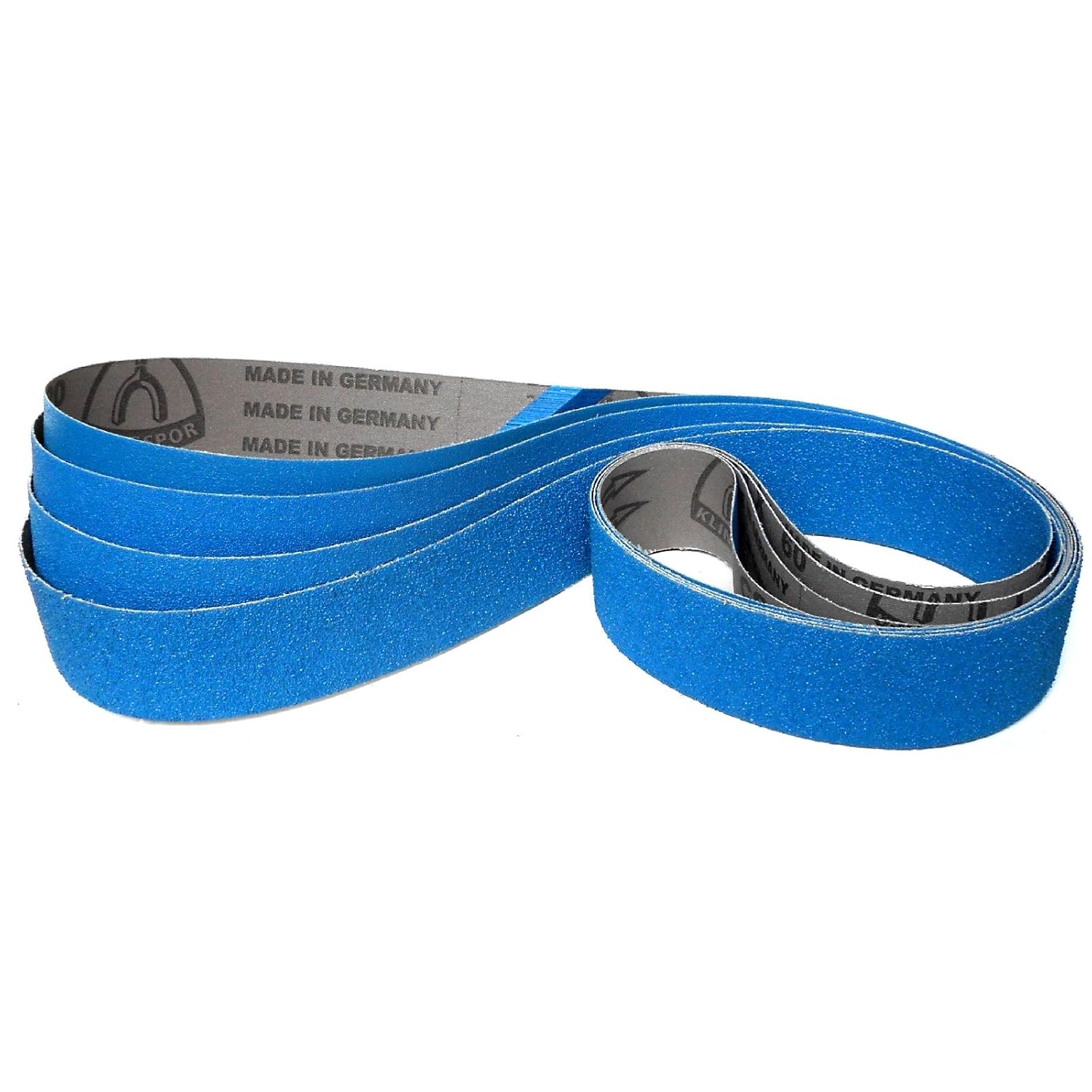 4piece premium set Klingspor sanding belt CS411X , 50 x 2000 mm, e.g