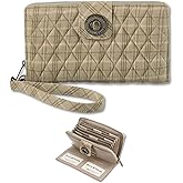 Bella Taylor Cash System Wallet for Envelope Budgeting - RFID Protected - Cash Stuffing Wallet with Detachable Wristlet