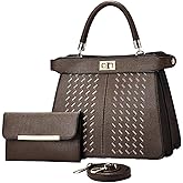 LY&SQ Women Purses and Handbags, Tote Shoulder Bag PU Leather Women's Crossbody Bags