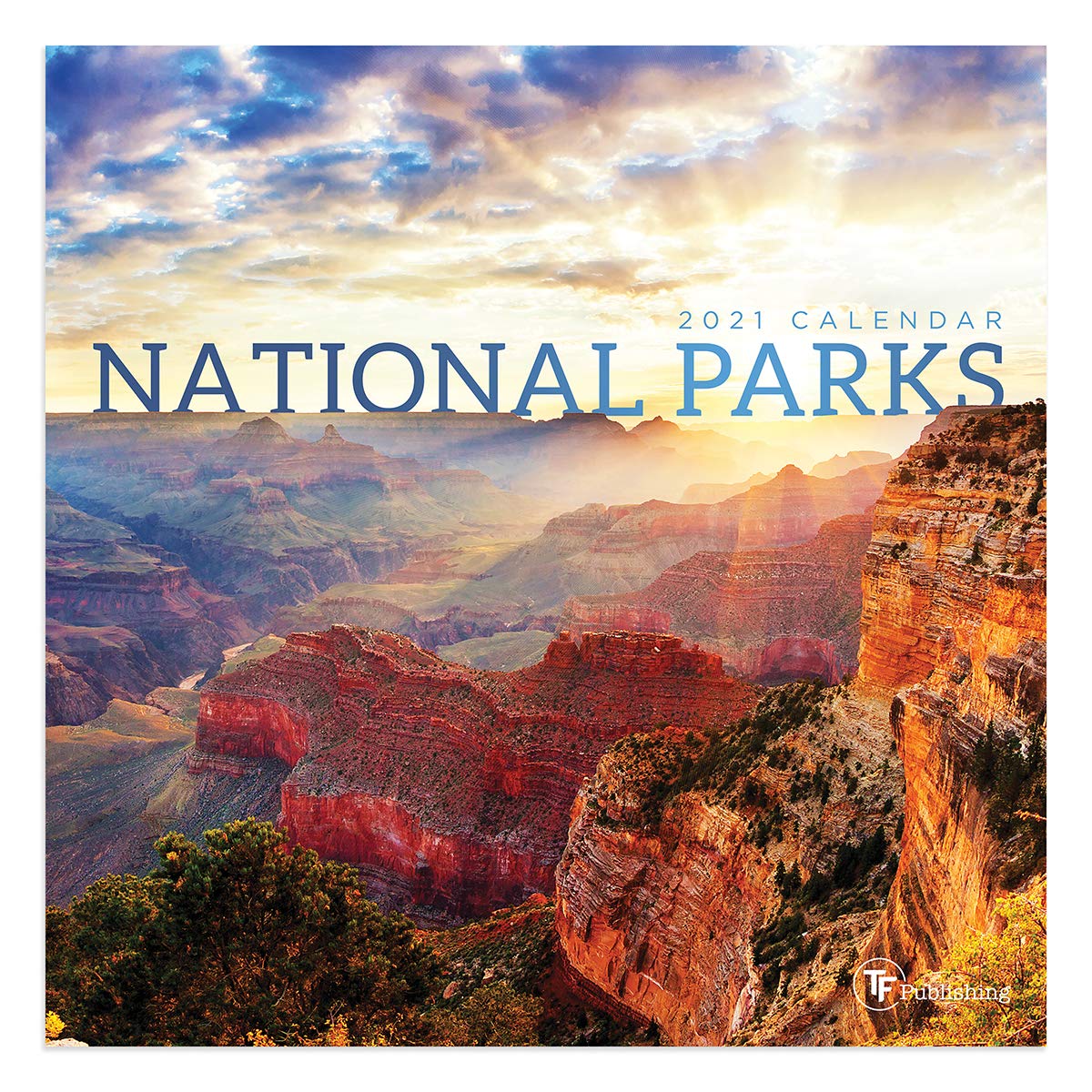 Tf Publishing 2021 National Parks Mini Wall Calendar Photographs With Contacts And Notes Space Home Or Office Planning And Organization In Compact Spaces Premium Gloss Paper 7 X7 Amazon In Office Products