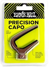 Ernie Ball Precision Capo Bronze Brand Keyed Tension Fine-Tuned