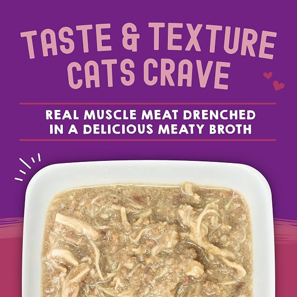 STELLA & CHEWY’S CARNIVORE CRAVINGS WET CAT FOOD – PREMIUM POUCHES – GRAIN FREE, HIGH PROTEIN CHICKEN & TUNA – PERFECT FOR PICKY EATERS – COMPLETE MEAL OR TOPPER (2.8 OZ, 12 PACK)