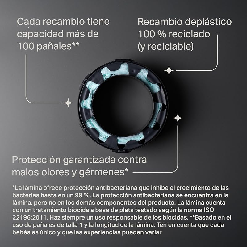Cartuchos de recambio para contenedor de pañales Twist &