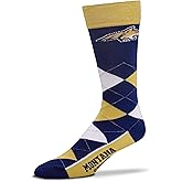 For Bare Feet NCAA unisex-adult Argyle Line Up Team Socks