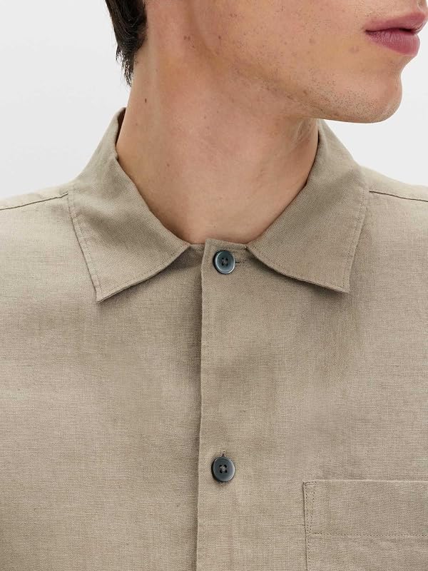 Hemd Regular Fit Natural M