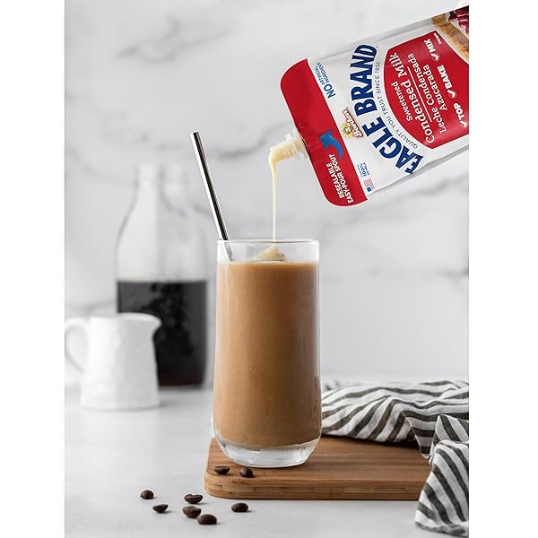 EAGLE BRANDS SWEETENED CONDENSED MILK POUCH 14OZ