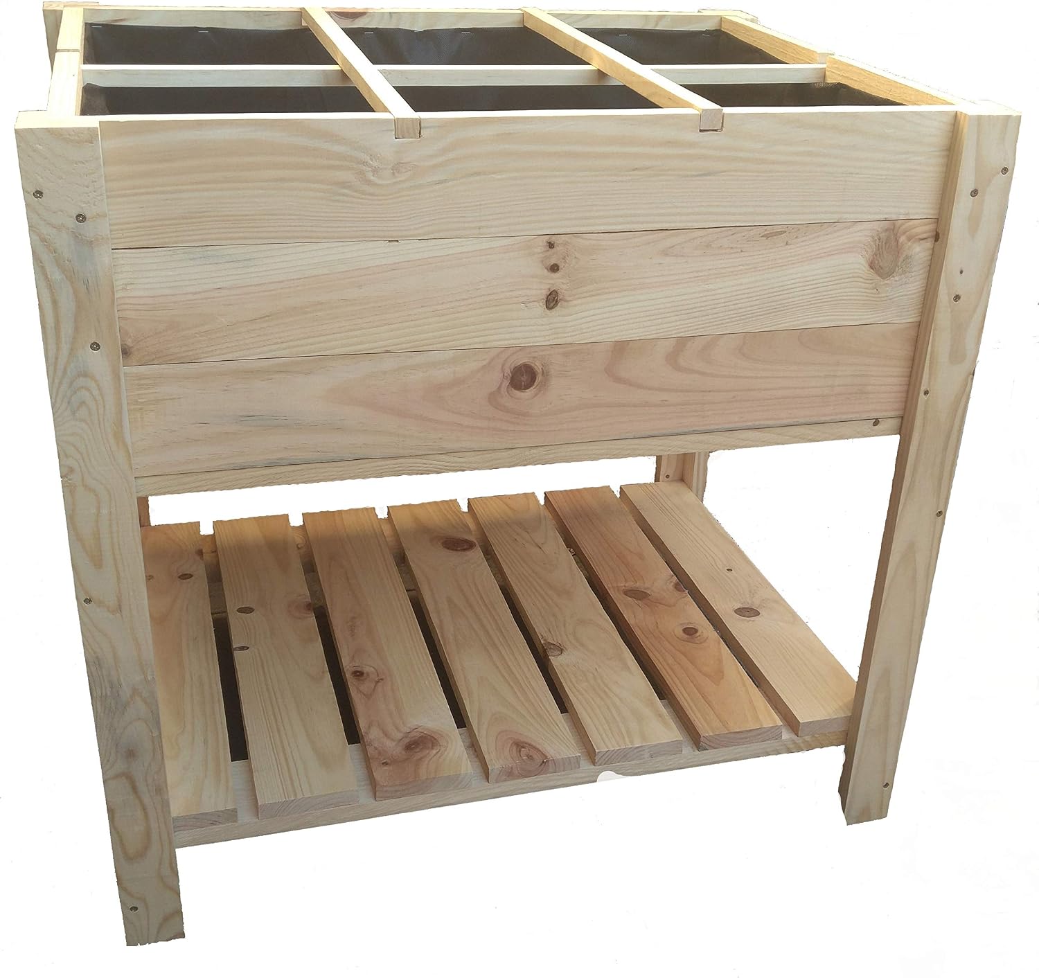 La Noria Huerto Urbano 60x80x80 cm. Altura de cubeta 35 cm Aprox ...