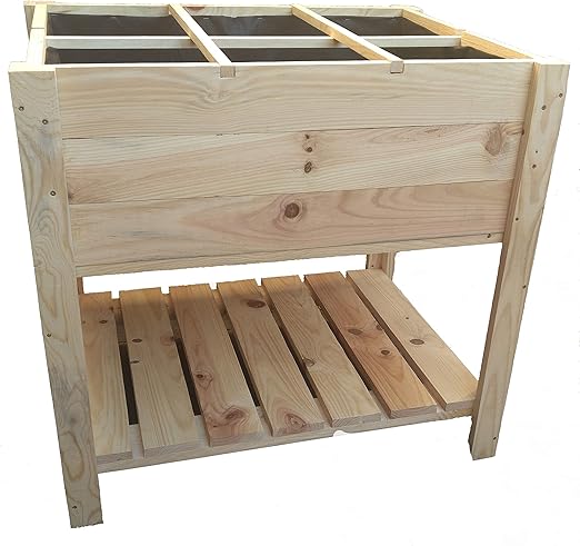 La Noria Huerto Urbano 60x80x80 cm. Altura de cubeta 35 cm Aprox ...