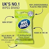 Wet Ones Be Zingy Plastic Free Antibacterial Wipes 144 Wipes 12x12 view 3