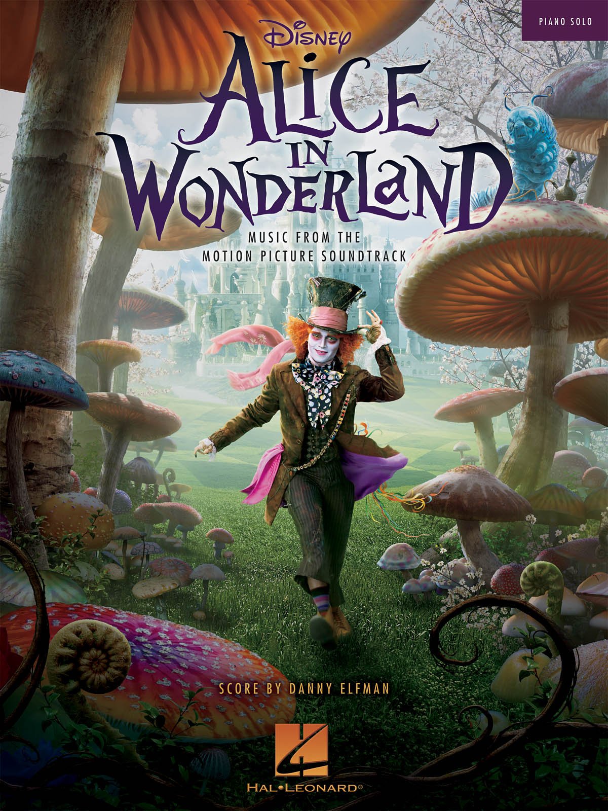 Danny Elfman Alice In Wonderland Music Motion Picture Sndtrk Pf Solo