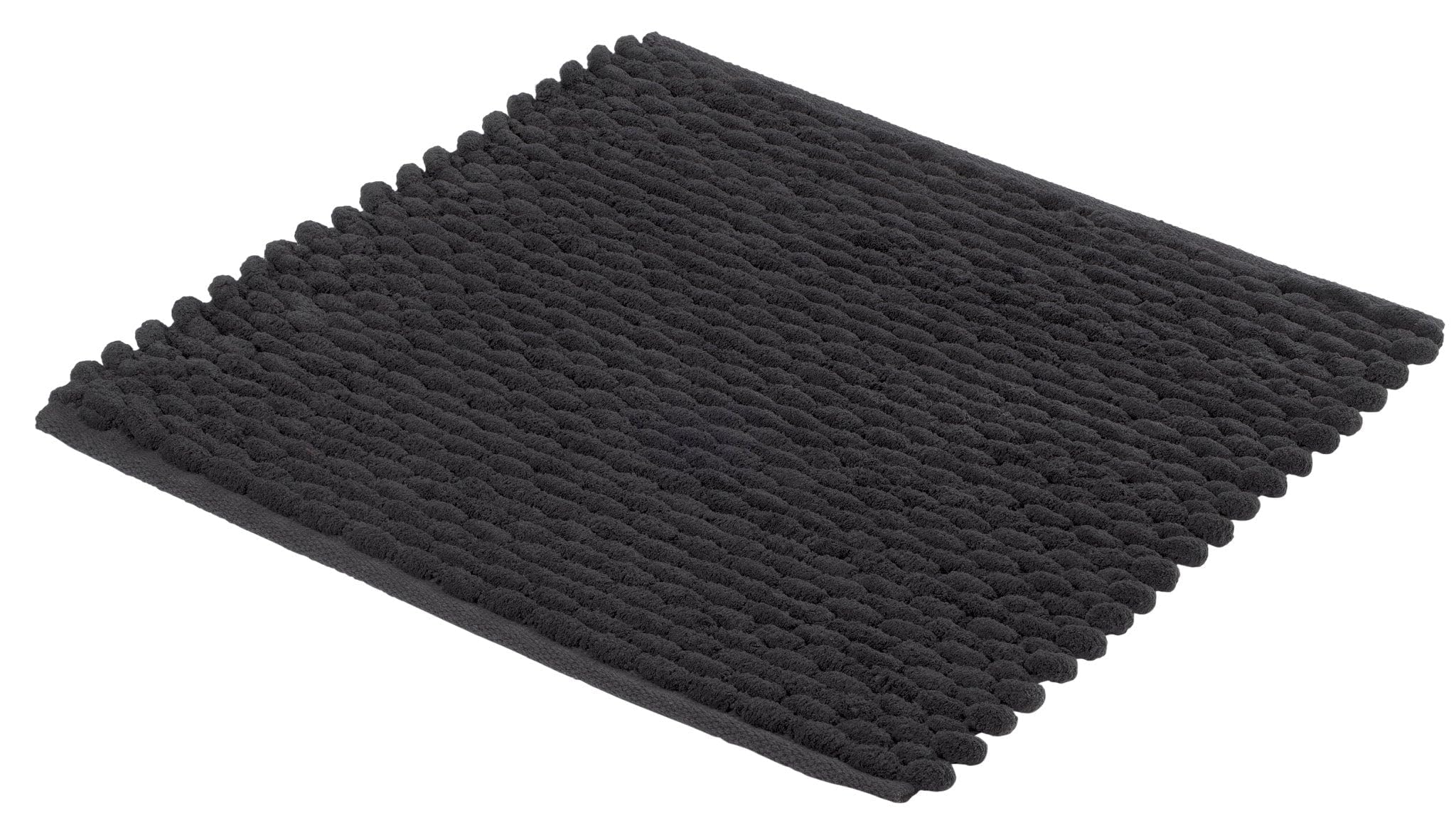 Kleine Wolke Willow Slate Bath Mat 55% Polyester / 45% Cotton 60 x 60 cm