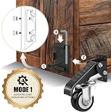 SPACECARE Workbench Casters Kit Heavy Duty Retractable 600Lb Capacity Quick view 3