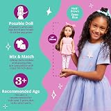 Glitter Girls Bluebell 14-Inch Poseable Doll Pink Dress Accessories view 2