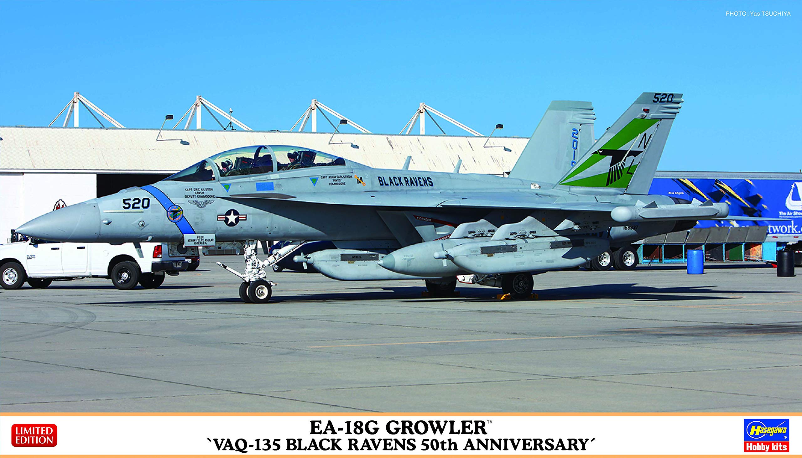 Hasegawa HA02351 1:72 EA-18G Growler VAQ-135 Black Ravens 50th Anniversary