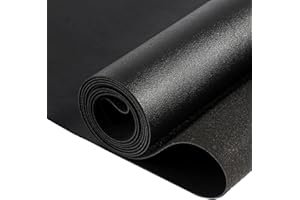 Butarfe Faux Leather 1.2mm Thick Upholstery Leather 2 Yards 54" x 72" Vinyl Leather Fabric by The Yard Soft PU Faux Synthetic Leather Pleather Fabric Black for Sofa Bags Chairs Car Seats DIY Crafts