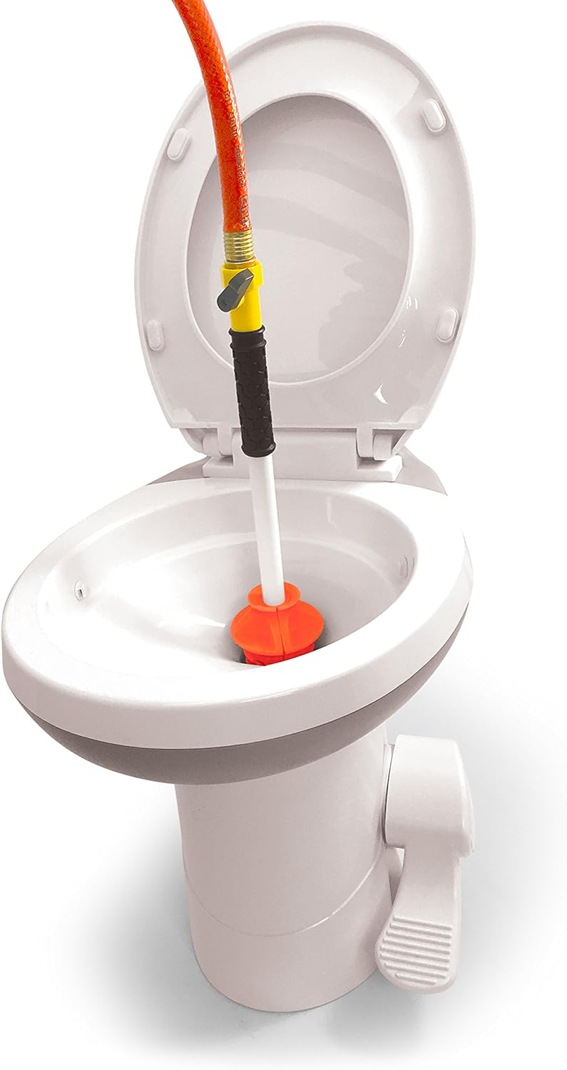 Download Amazon Com Camco 40075 Rhino Toilet Flush Valve Prop Fits Onto Tank Rinser To Hold Rv Toilet Valve Open For Cleaning Prevents Toilet Valve Damage During Cleaning And Minimizes Splashing Red Standard Automotive