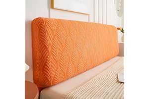 JOKIVTOU Solid Jacquard Fabric Headboard Covers Slipcover,Stretch Bed Headboard,Bed Head Cover Slipcover Backrest Cover Headboards Beds Cover Protective Universal Dustproof Modern