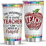 TEEZWONDER Teachers Day Gifts For Her, Him, Teacher Appreciation, Thank You Gifts From Students, Teacher Graduation Gifts, Bi