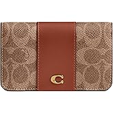 Coated Canvas Signature Essential Slim Card Case