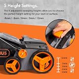 VonHaus Artificial Grass Brush 1800W Electric Lawn Sweeper 45L 380mm view 5