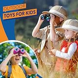 HappyKidsClub Binoculars for Kids 4x Magnification Lightweight Outdoor Toy view 4