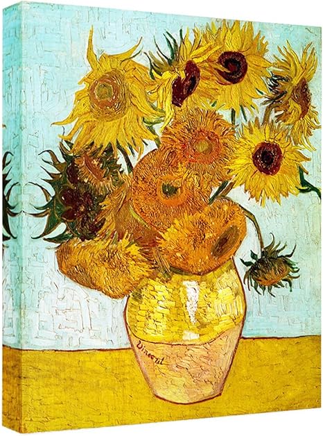 sunflower painting vincent van gogh