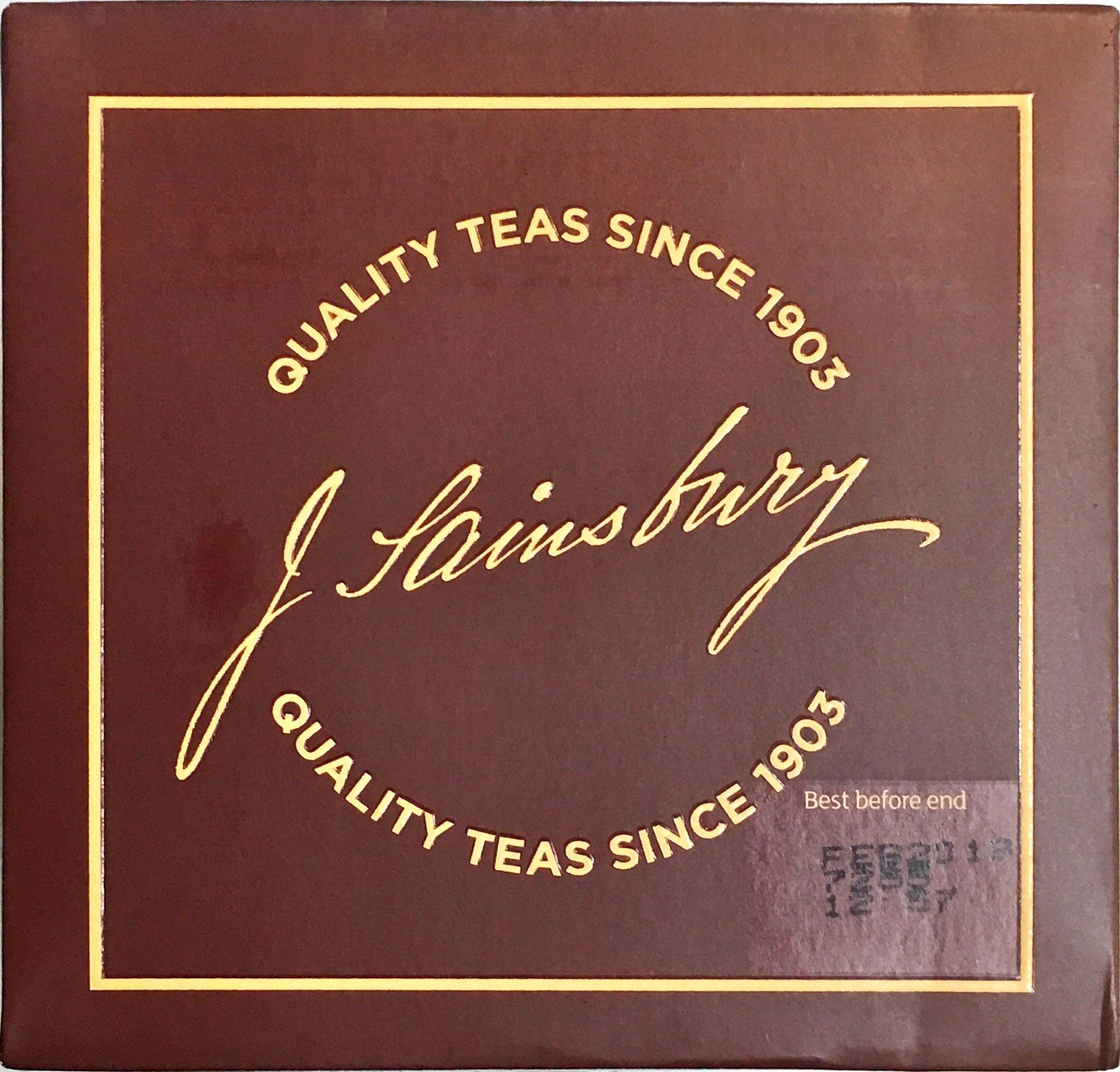 Sainsbury's Extra Strong Red Label Tea 80 Bags 250g Fairly Traded Tea