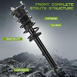 AUTOSAVER88 Front Complete Struts and Shocks Coil