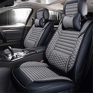 Juego de 9 fundas de asiento de coche para asiento de coche, con