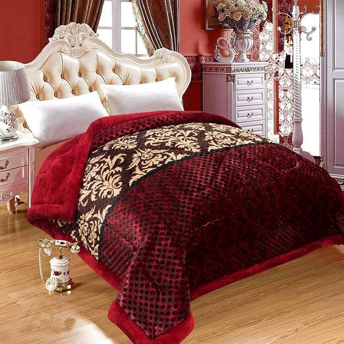 Buy HOMERICA Premium RAZAI Heavy Winter Quilt for Double Bed (Royale