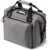 AO Coolers Caravan Canvas Soft Cooler with High-Density Insulation and Oversized Storage Pockets