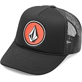 Volcom Men's Mesh Trucker Hat - Adjustable Snapback Cap, Breathable Structured Front Panel