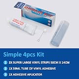 Blu Line Inflatable Spa Repair Kit Vinyl Adhesive Patch Set 2 fl oz view 3