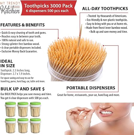 What kind of wood are toothpicks made of Clearance