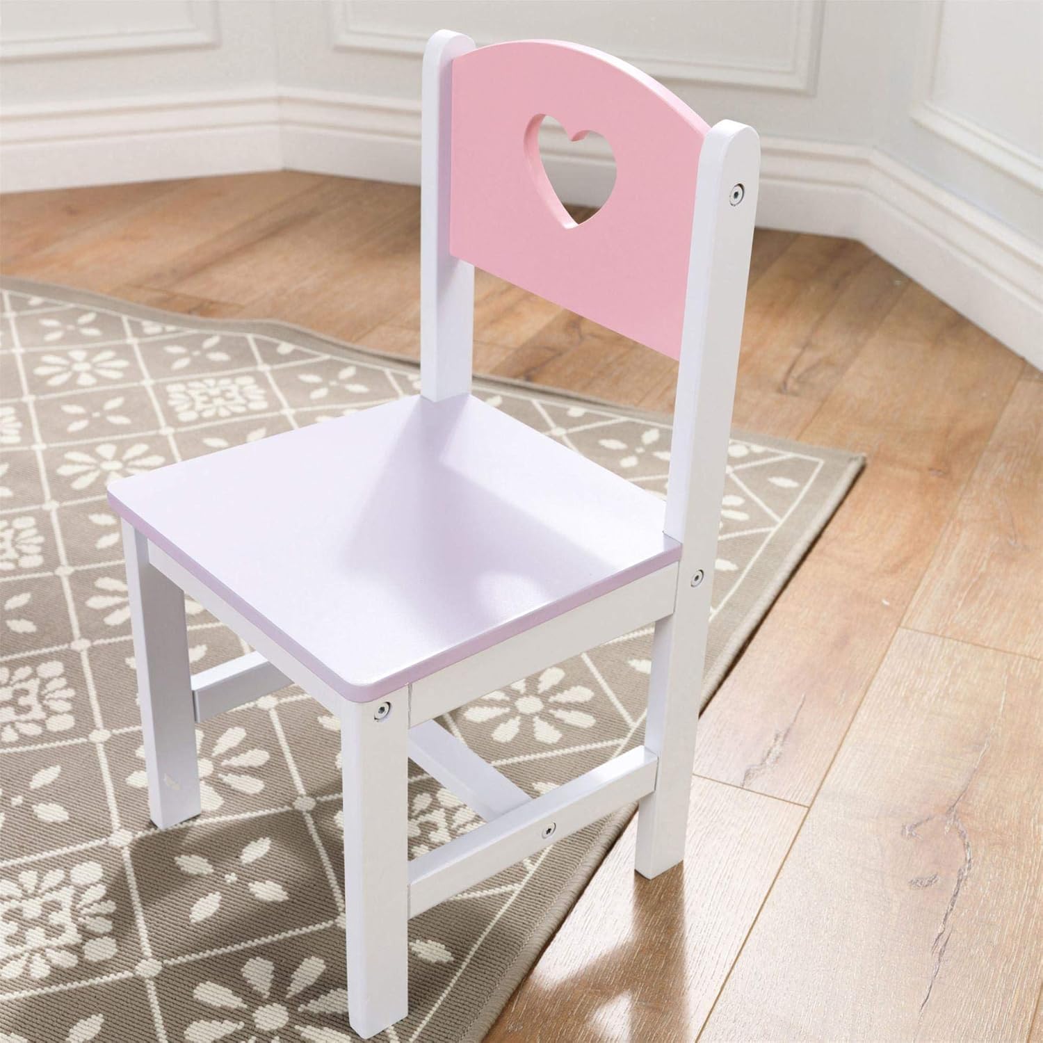 kidkraft heart table and chair set