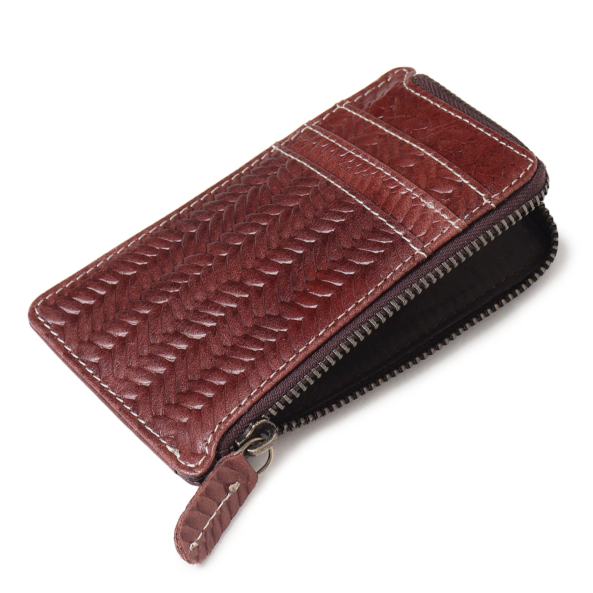 Genuine Leather Credit Card Holder Wallet for Women Men, RFID Blocking Minimalist Card Holder Men, Small Wallet, Men Card Holder Wallets, Thin Front Pocket Card Wallet, Slim Card Case