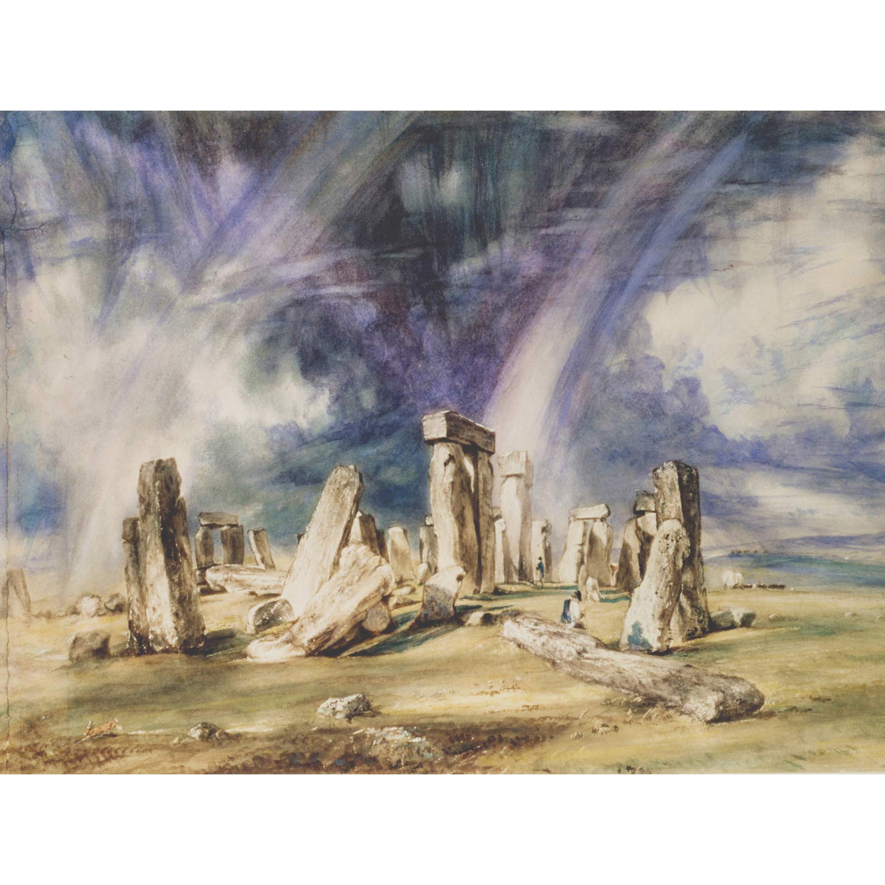 John Constable Stonehenge Large Wall Art Print Canvas Premium Poster Mural