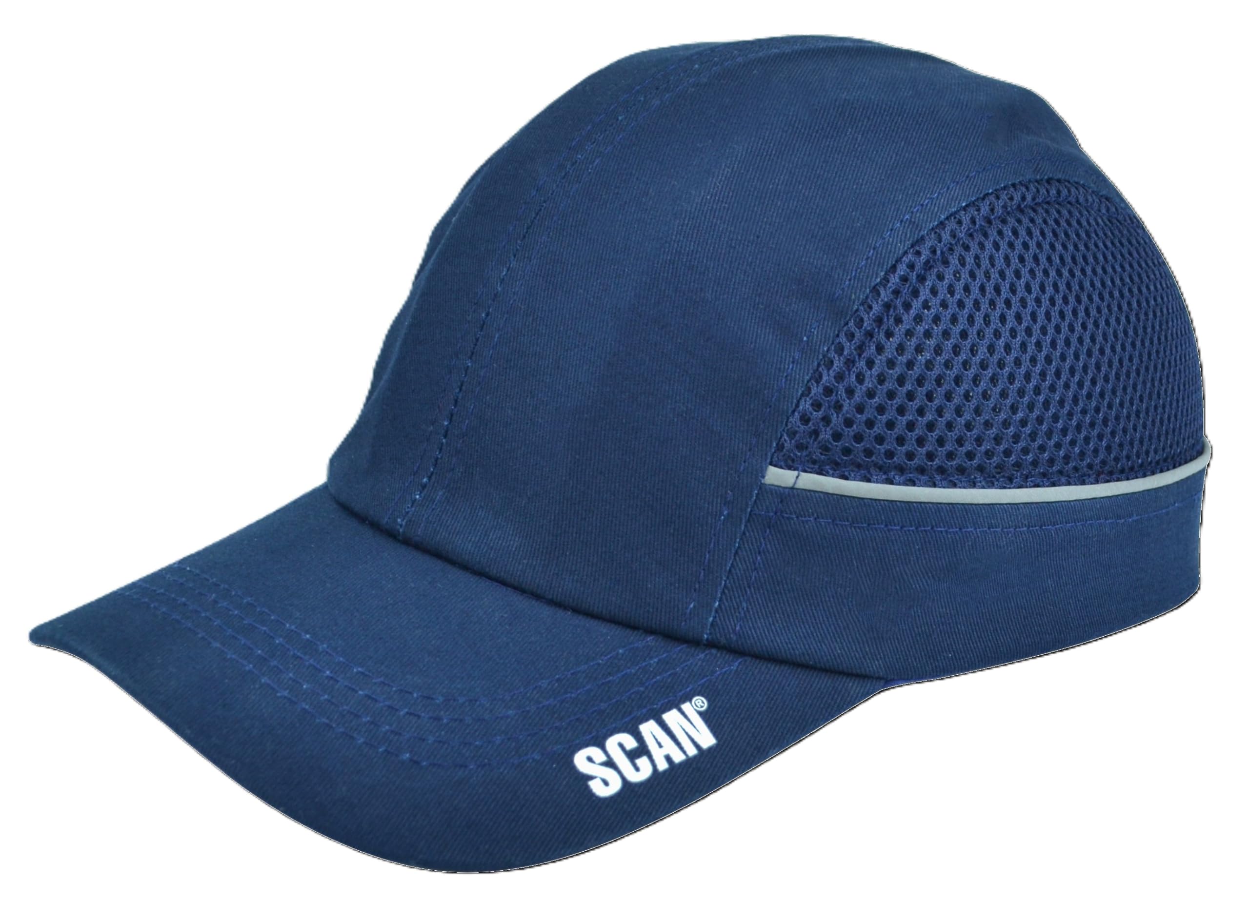 Scan SCAPPECAPN Bump Cap, Black, 58 cm - 68 cm