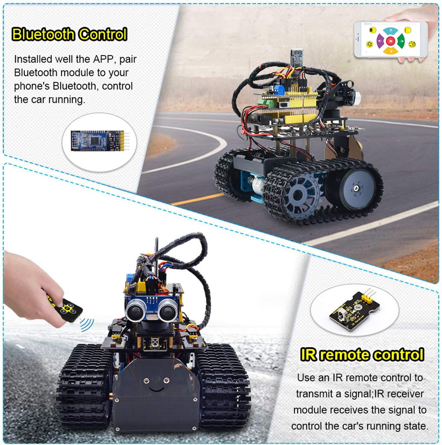 mini tank robot
