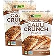 Cauli Crunch | Original Gluten Free Cauliflower Bread Crumbs – Bread-Free Breadcrumbs, Certified Gluten Free + NON-GMO, Vegan, Kosher Bread Crumbs, All Natural, 2-PACK (Original)
