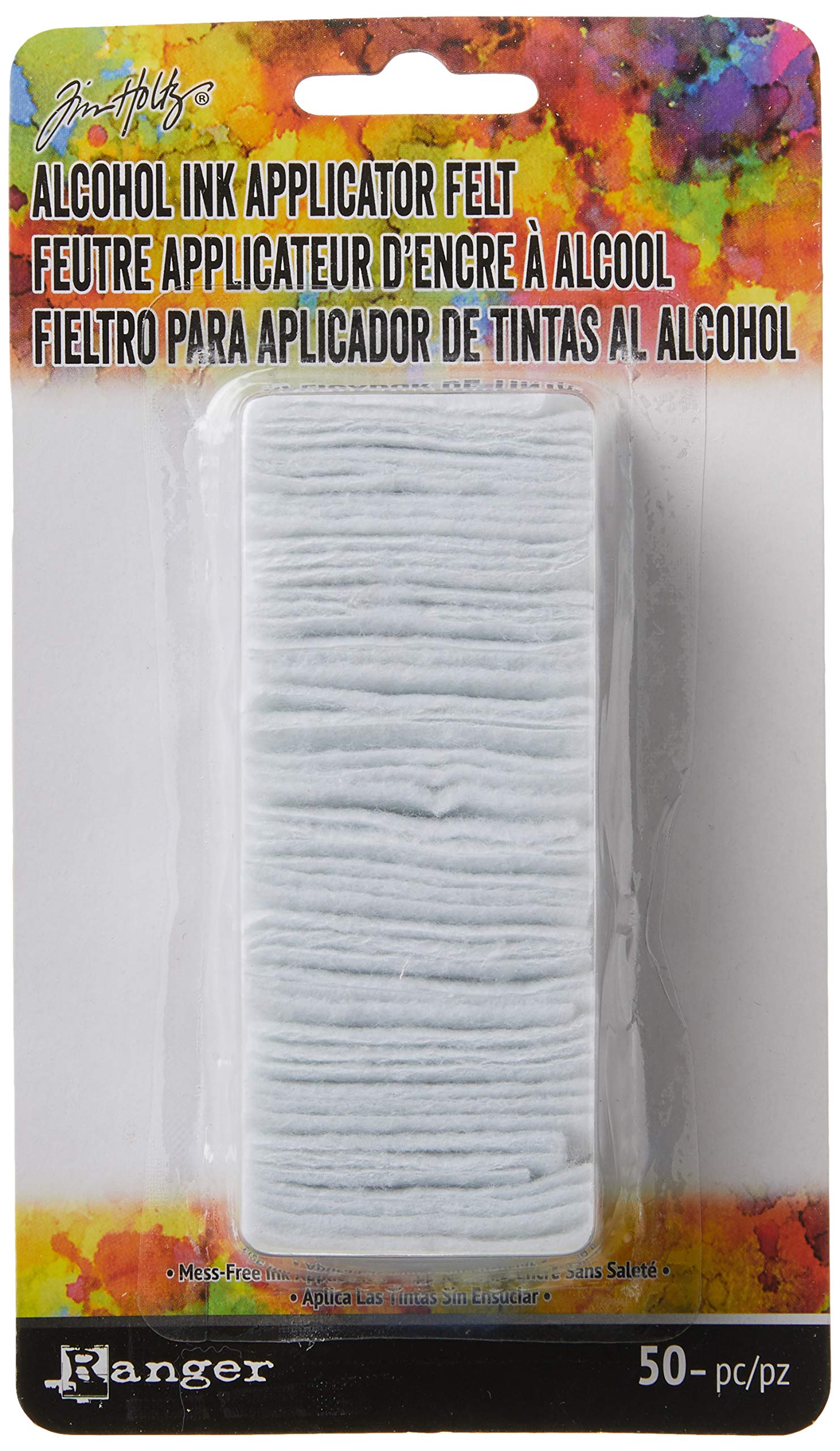 Ranger Tim Holtz Alcohol Ink Applicator Felt Pads, White