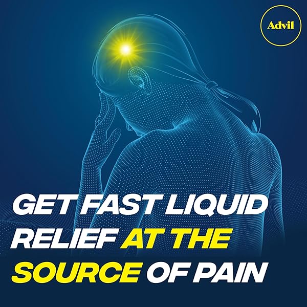 ADVIL LIQUI-GELS PAIN RELIEVER AND FEVER REDUCER, PAIN MEDICINE FOR ADULTS WITH IBUPROFEN 200MG FOR HEADACHE, BACKACHE, MENSTRUAL PAIN AND JOINT PAIN RELIEF – 160 LIQUID FILLED CAPSULES