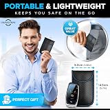 Ironstripe 2 Pack Faraday Bag Royal Blue Stitching RFID Key Fob Protector view 4